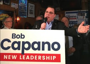 City Council candidate Bob Capano receives endorsement of Kings County GOP. Photo courtesy of Capano campaign