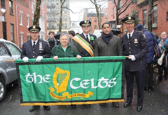 The Celts’ St. Patrick’s Day Parade continued for its 23rd year on Friday. Eagle photo by Mario Belluomo