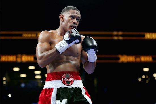Brownsville native Danny Jacobs hopes to score another “Miracle” Saturday night at Madison Square Garden when he takes on unbeaten Russian middleweight champion Gennady Golovkin. AP Photo by Gregory Payan