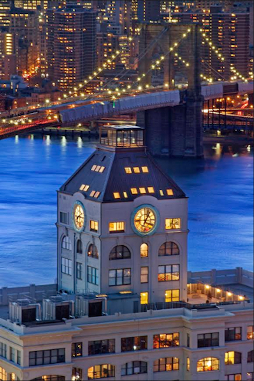 The penthouse in the DUMBO Clock Tower has a new owner — who paid $15 million for it. Photos courtesy of Corcoran Group
