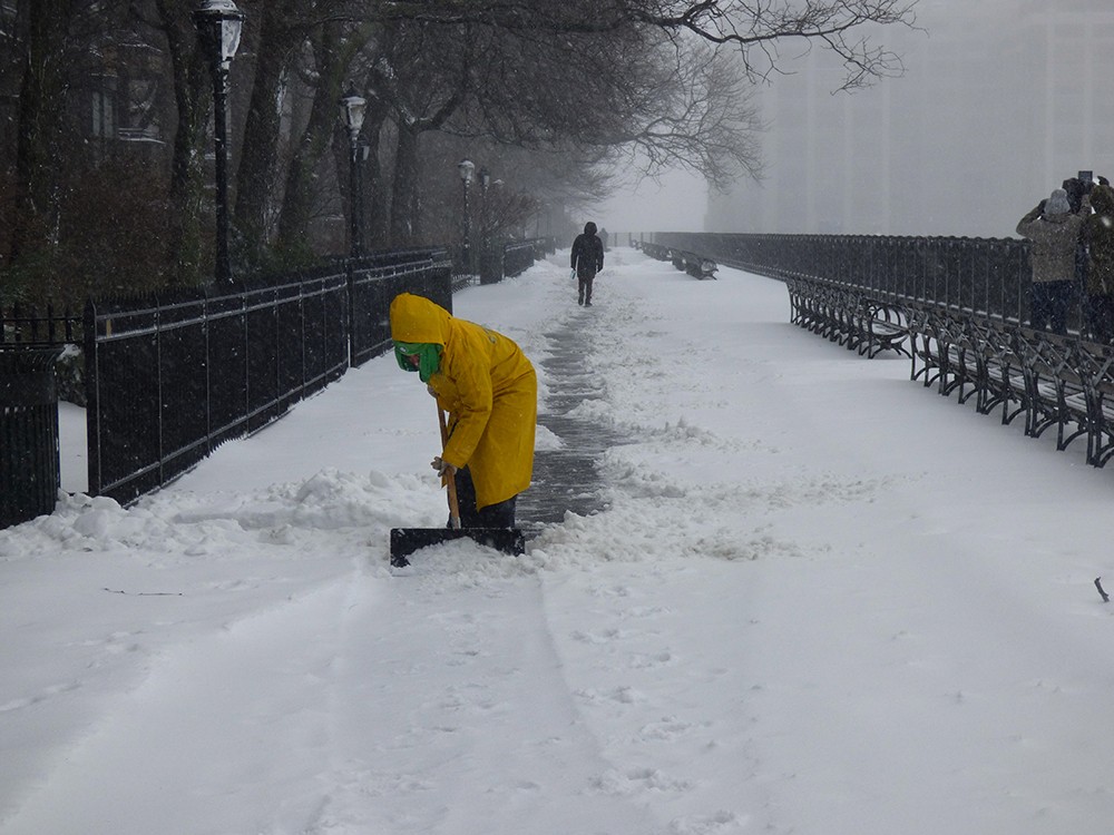 Parks worker Angel McClean is the definition of dedication.