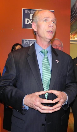 U.S. Rep. Dan Donovan, a former district attorney, says the opioid crisis has to be addressed on many different levels. Eagle file photo by Paula Katinas