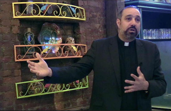 Rev. Khader El-Yateem says he is the only Democratic candidate in the Bay Ridge City Council race who is not employed by a politician. Photo courtesy of South Brooklyn Progressive Resistance