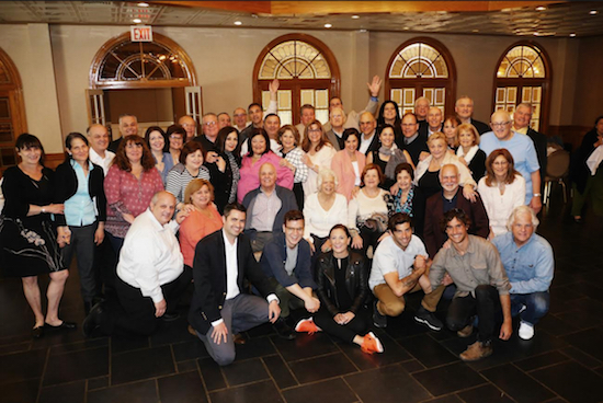 Generations of Russo and Mastellone family members gather at Gargiulo’s restaurant for historic reunion. Eagle photos by Arthur De Gaeta