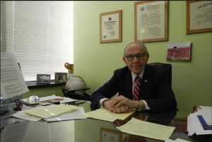 John Gangemi prosecuted 2,500 cases as an assistant district attorney back in the 1960s. Eagle photos by Paula Katinas