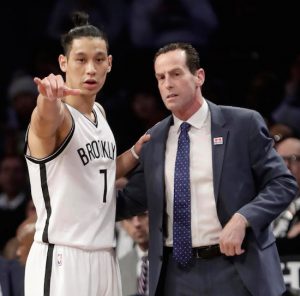 The return of Jeremy Lin has helped first-year coach Kenny Atkinson and the Nets point the way to a better future. AP Photo by Frank Franklin II