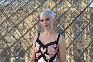 Michelle Williams, shown in this photo taken recently in Paris, is building a swimming pool at her Victorian Flatbush mansion. AP Photo/Francois Mori