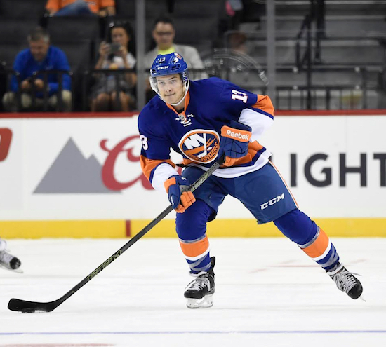 Matthew Barzal, the Isles’ first-round pick in 2016, is still skating, albeit for Seattle of the Western Hockey League as they begin pursuit of the WHL title Friday night. AP Photo by Kathy Kmonicek
