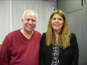 Community Board 11 Chairman Bill Guarinello and District Manager Marnee Elias-Pavia are the founders of the Bensonhurst Alliance. Eagle photos by Paula Katinas