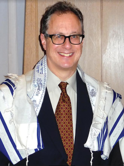 Cantor Bruce Ruben of the Brooklyn Heights Synagogue. Photo credit: Judith Clurman