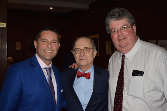 From left: KCCBA President Michael Cibella with CLE speaker Hon. Barry Kamins and past President Gary Farrell. Eagle photos by Rob Abruzzese