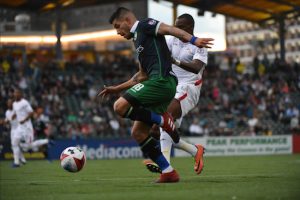 The Cosmos extended their unbeaten streak to six games on Saturday after the team tied the San Francisco Deltas 0-0 in Coney Island. Emmanuel Ledesma (18) earned man of the match honors for his dangerous play. Photos courtesy of the New York Cosmos