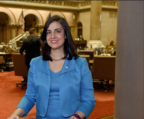The decision by John Catsimatidis to bow out of the race for mayor leaves the door open for Assemblymember Nicole Malliotakis. Photo courtesy of Malliotakis’ office