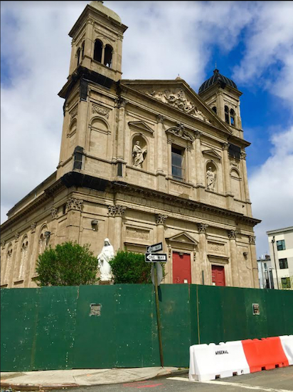 This is Our Lady of Loreto, which Catholic officials have targeted for demolition. Eagle file photo by Lore Croghan