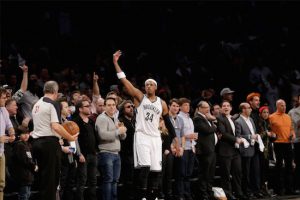Paul Pierce helped the Nets win their only playoff series since arriving in Brooklyn back in 2014. He also was part of a deal that sent the Nets’ first-round picks to Boston in 2014, 2016, 2017 and 2018. AP Photo by Frank Franklin II