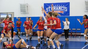 The SFC Brooklyn women’s volleyball team hopes a crop of fresh recruits helps them compete for an NEC title in the coming years. Photo courtesy of SFC Brooklyn