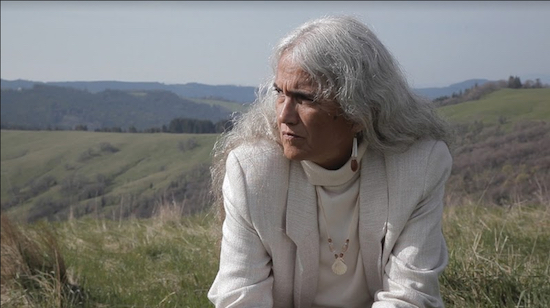 Abby Abinanti surveys Yurok traditional lands in "Tribal Justice." Photo by Anne Makepeacee