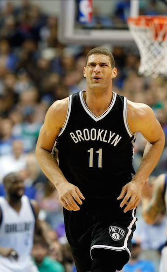 After nine seasons with the Nets franchise, including the last five here in Brooklyn, Brook Lopez was traded to the Los Angeles Lakers on Tuesday, returning to his North Hollywood, California roots. AP Photo by Tony Gutierrez