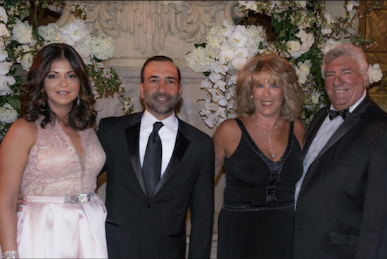 From left: Diana Carone, Frank Carone, Joyce Becker-Seddio and Frank Seddio at the wedding of Arthur Aidala (not pictured). Eagle photo by Mario Belluomo