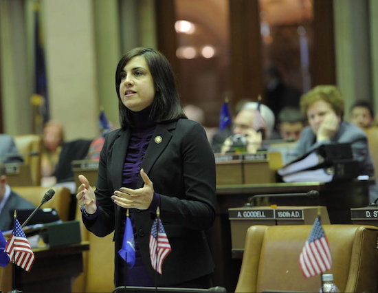 Assemblywoman Nicole Malliotakis has picked up two new endorsements in her quest to become the Republican nominee for mayor. Photo courtesy of Malliotakis’ campaign