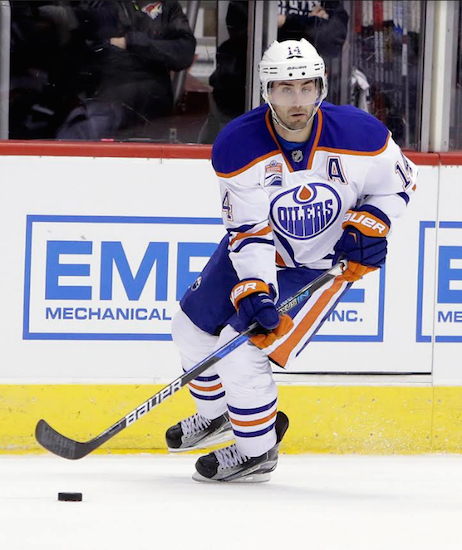 Jordan Eberle is the newest member of the New York Islanders after being acquired in a trade from the Edmonton Oilers on Wednesday morning. AP photo by Rick Scuteri
