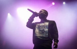 Kendrick Lamar celebrates his birthday today. Stock photo