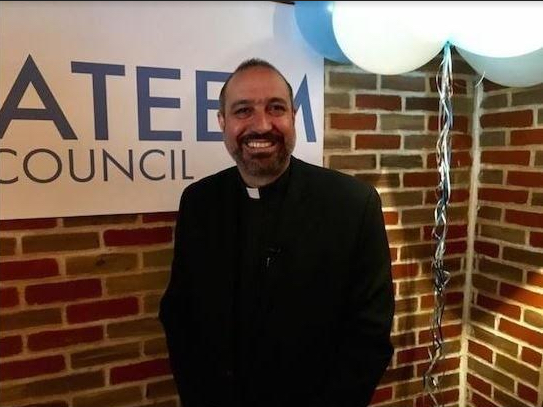 Rev. Khader El-Yateem says he is proud to be a member of the New York City Democratic Socialists of America. Eagle file photo by John Alexander