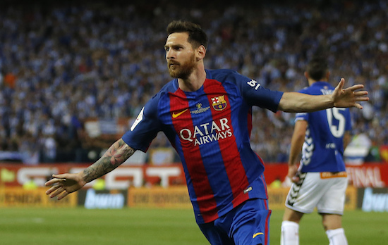 Soccer player Lionel Messi celebrates his birthday today. AP Photo/Daniel Ochoa de Olza