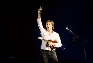 Paul McCartney celebrates his birthday today. Stock photo
