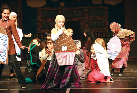 The players present a song about sweets during one of the plays. Photo courtesy of the Brooklyn Children’s Theatre