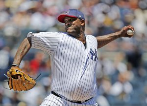 Yankees pitcher C.C. Sabathia celebrates his birthday today. AP Photo/Kathy Willens