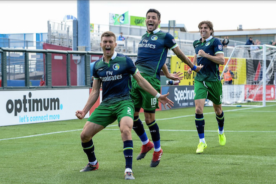 After a tumultuous preseason, the New York Cosmos made the most of their first season in Coney Island, finishing third in the spring standings. In addition, the team defeated Spanish giant Valencia on Saturday to build momentum going into the fall campaign. Photo courtesy of the New York Cosmos