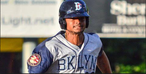 Jose Miguel Medina drove in three runs, including a pair in a big first inning for Brooklyn, as the Cyclones drubbed the Tri-City ValleyCats, 10-1, on Wednesday night in Troy, N.Y. Photo courtesy of the Brooklyn Cyclones