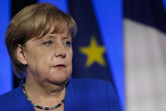 German Chancellor Angela Merkel celebrates her birthday today. AP Photo/Markus Schreiber