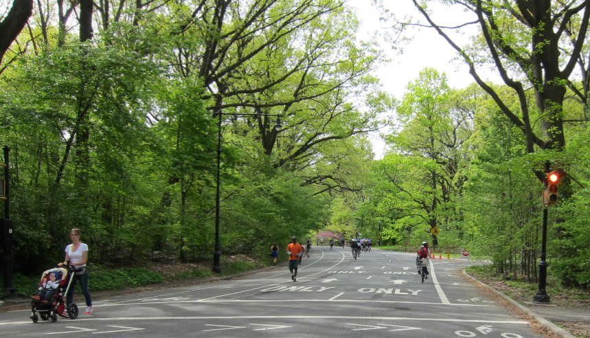 The city is trying out a totally car-free Prospect Park starting next Monday. Photo courtesy of the NYC Department of Parks
