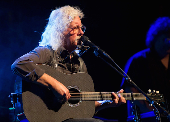 Arlo Guthrie performs during the Arlo Guthrie: Alice’s Restaurant 50th Anniversary Tour at the Ferst Center for the Arts Jan. 31, 2015 in Atlanta. Photo by Katie Darby/Invision/AP
