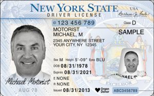 The Department of Motor Vehicles’ upgrade of facial recognition software has allowed law enforcement to catch an increased number of fraudsters attempting to obtain second IDs, Gov. Andrew Cuomo said on Monday. Shown above is a sample of a New York State license. Photo courtesy of the NYS DMV