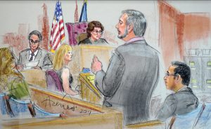 SKETCHES OF COURT: Hung jury results in mistrial