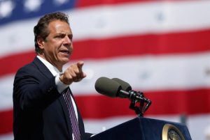 Gov. Andrew Cuomo said it is crucial for New York State to honor the courageous efforts of first responders and others who worked at the recovery effort at the World Trade Center site. AP Photo/Seth Wenig, File