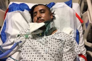 Domingo Tapia fell into a coma after he was allegedly punched off his bicycle by Gary Anderson. Photo courtesy of GoFundMe