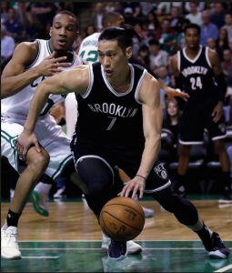 Jeremy Lin is hoping his second season in Brooklyn results in the team’s first trip to the playoffs since 2014-15 as the Nets kicked off training camp in Annapolis, Maryland this week. AP Photo by Charles Krupa