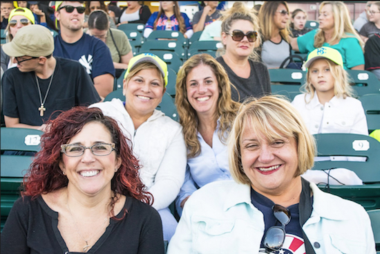 Front row: Janet McFarland (left) and Rosa Pannitto. Middle: Hon. Theresa Ciccotto (left) and Joann Monaco. Back row: Mary Ann K. Stathopoulos. Eagle photo by Rob Abruzzese
