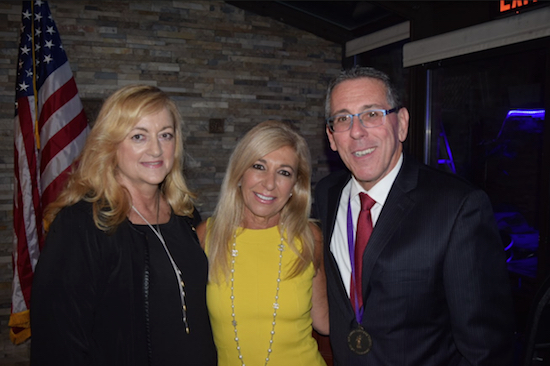 The Bay Ridge Lawyers Association installed Margaret M. Stanton (left) as its newest president during a special Passing of the Gavel ceremony. Also pictured is Judge Patricia DiMango and immediate past President Stephen Spinelli. Eagle photos by Rob Abruzzese