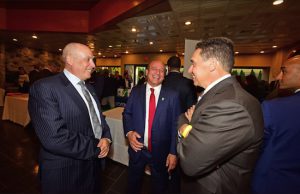 From left: Alec Teytel, Joe Pelligrino of TD Bank and Kevin O’Leary, senior vice president of NY Business Development Corporation. Eagle photos by Andy Katz