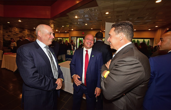 From left: Alec Teytel, Joe Pelligrino of TD Bank and Kevin O’Leary, senior vice president of NY Business Development Corporation. Eagle photos by Andy Katz
