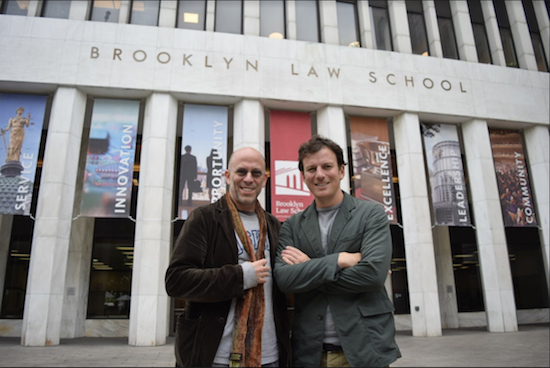 Jonathan Askin (left) and John Rudikoff (right) help run Brooklyn Law School's CUBE program, which has helped the school become one of the best in the country at putting students into alternative legal careers. Eagle photo by Rob Abruzzese