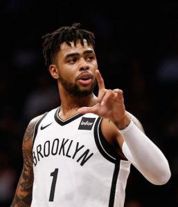 Nets Kick off New Era: D’Angelo Russell and the rest of the new-look Brooklyn Nets will begin their 2017-18 season in Indiana Wednesday night against the Pacers. AP Photo by Kathy Willens