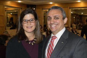 The Columbian Lawyers Association of Brooklyn and its president Linda LoCascio hosted Hon. Devin P. Cohen for its monthly CLE meeting on Tuesday. Eagle photos by Rob Abruzzese