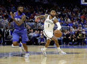 D’Angelo Russell and the Nets let one slip away in Orlando Tuesday night, suffering a 125-121 loss to the Magic. AP Photo by John Raoux