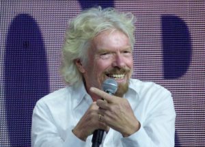 Sir Richard Branson, founder of the Virgin Group. Eagle photos by Mary Frost
